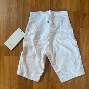 Double Lined Align High Rise Short 8”